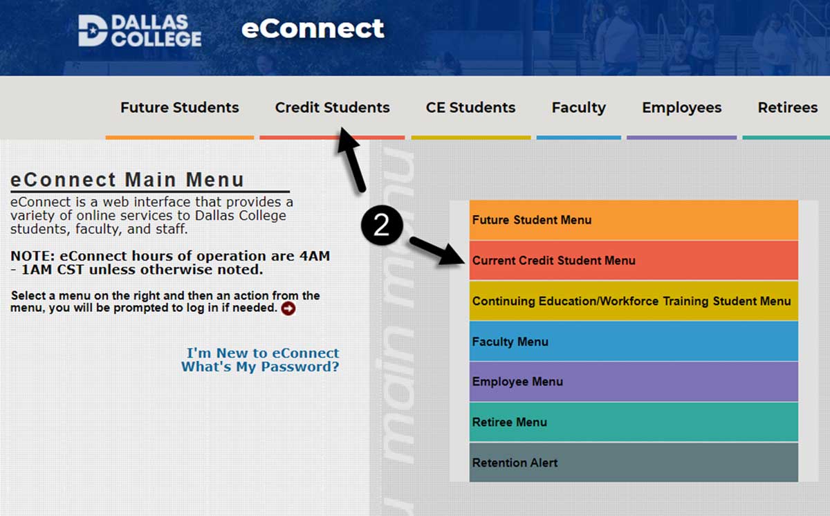 dcccd econnect