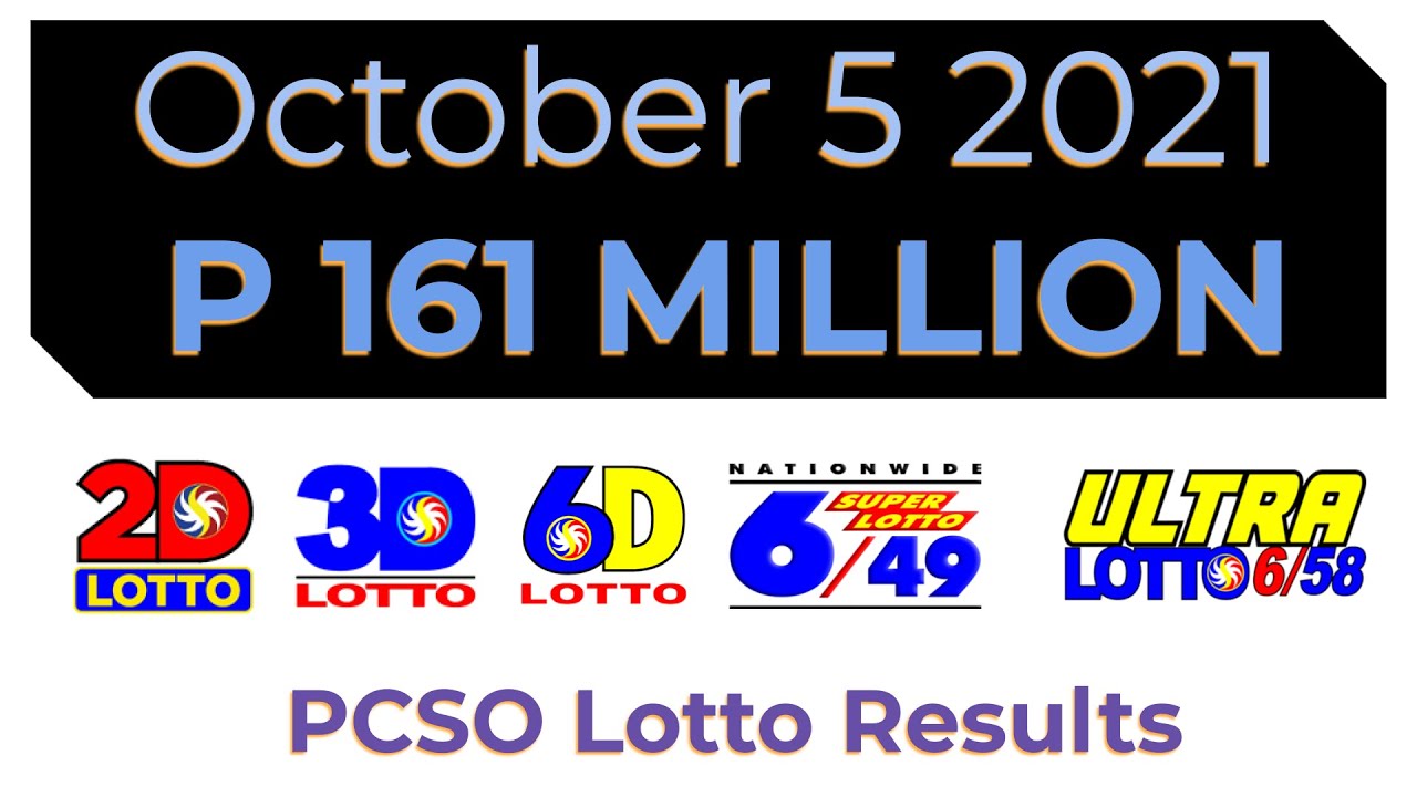 pcso lotto result october 5 2021