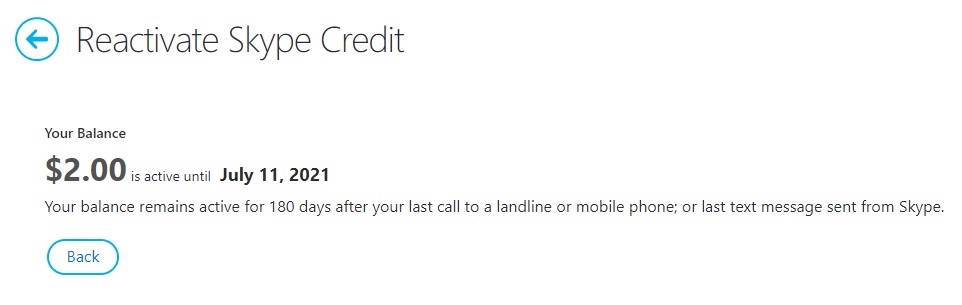 my skype credit disappeared