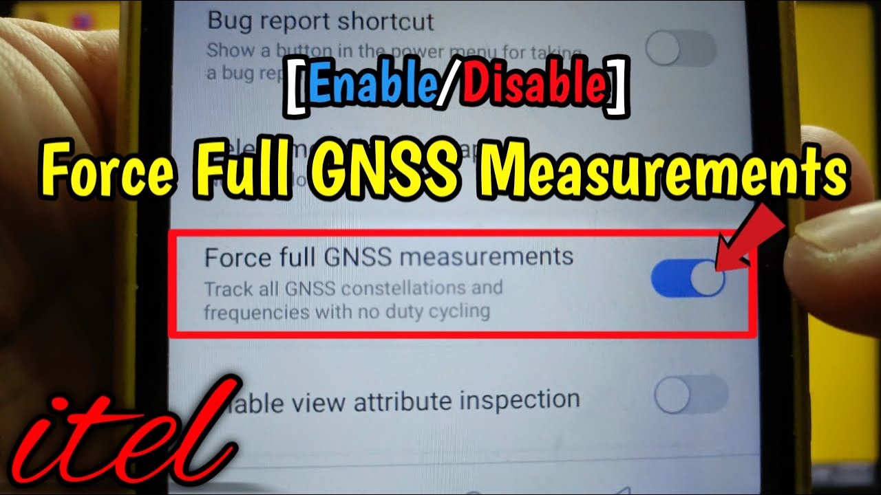 force full gnss measurements