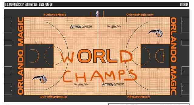 orlando magic orange court