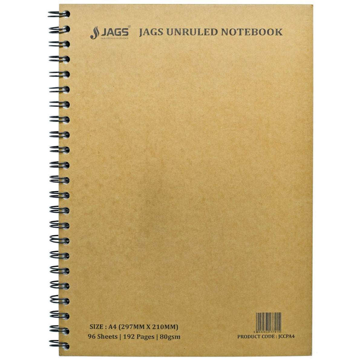 a4 size unruled notebook