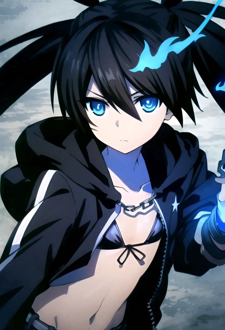 black rock shooter fanart