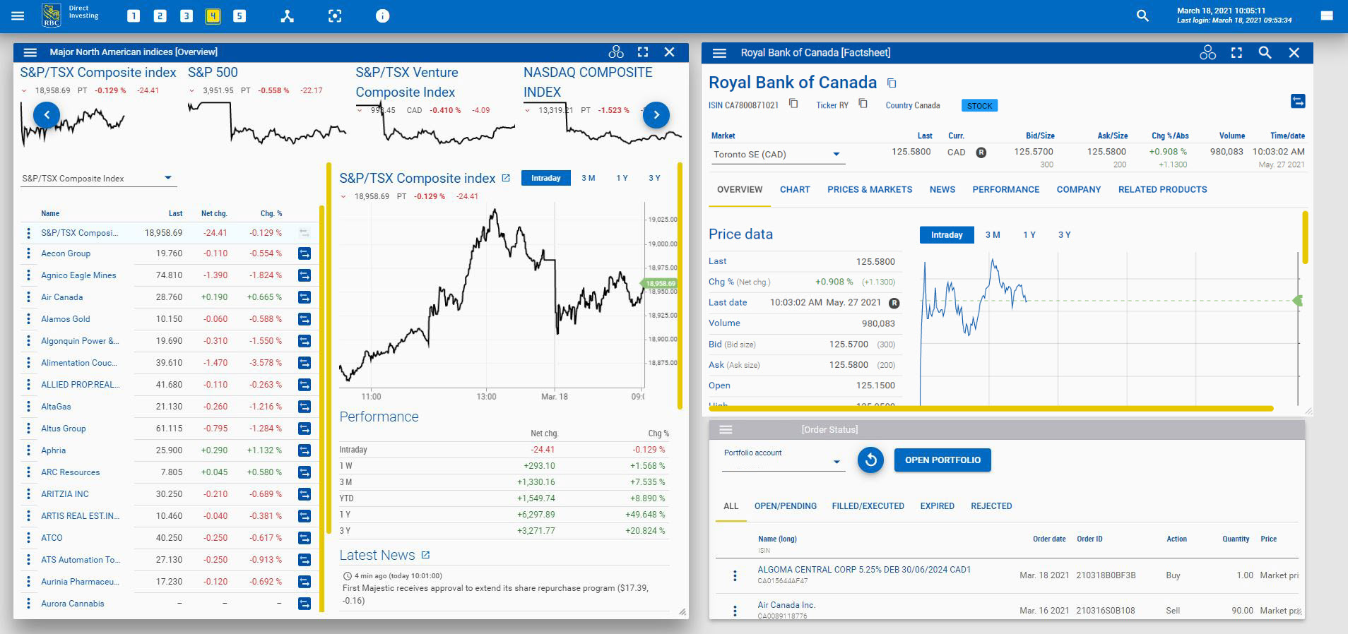 direct investing rbc