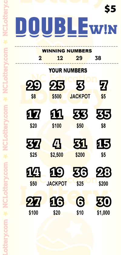 winning lottery number