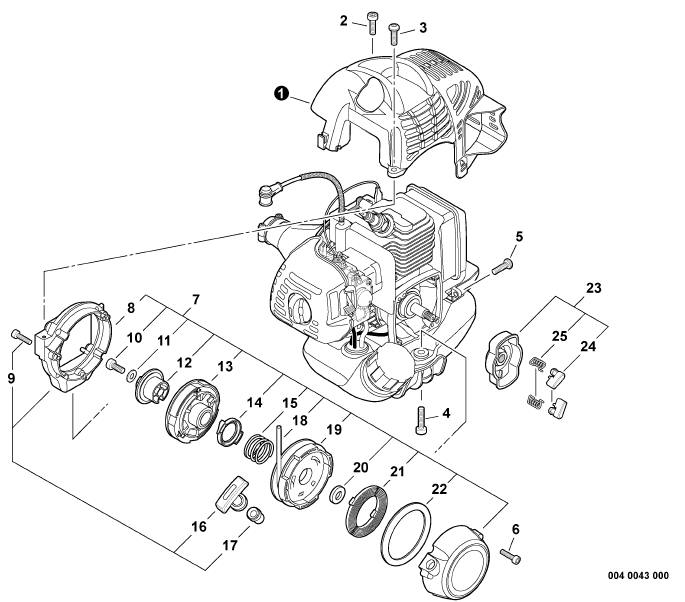 parts for echo weedeater