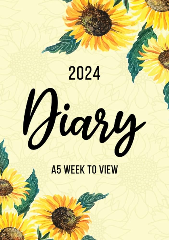 a5 diary week to view