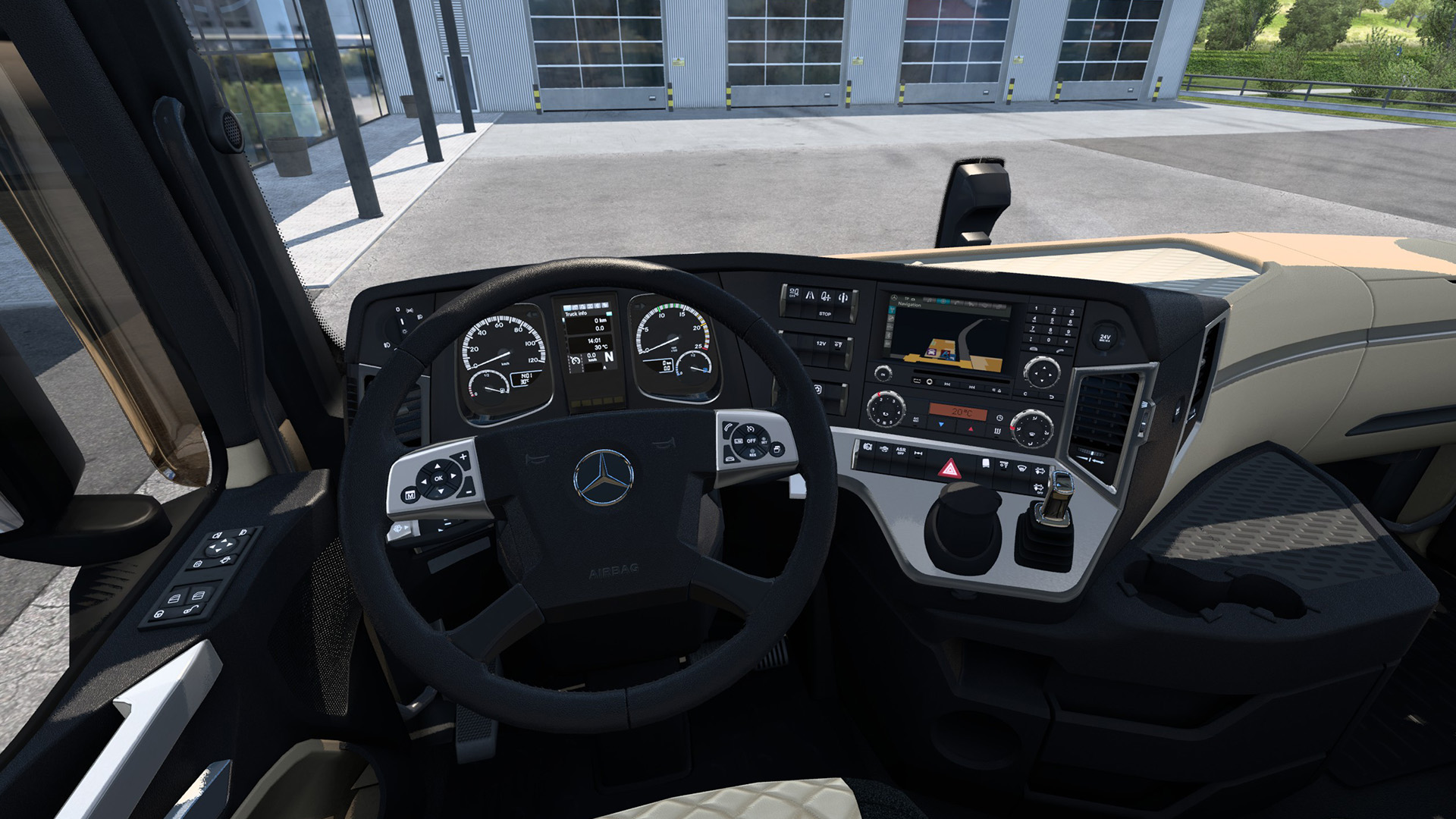 ets 2 mercedes interior