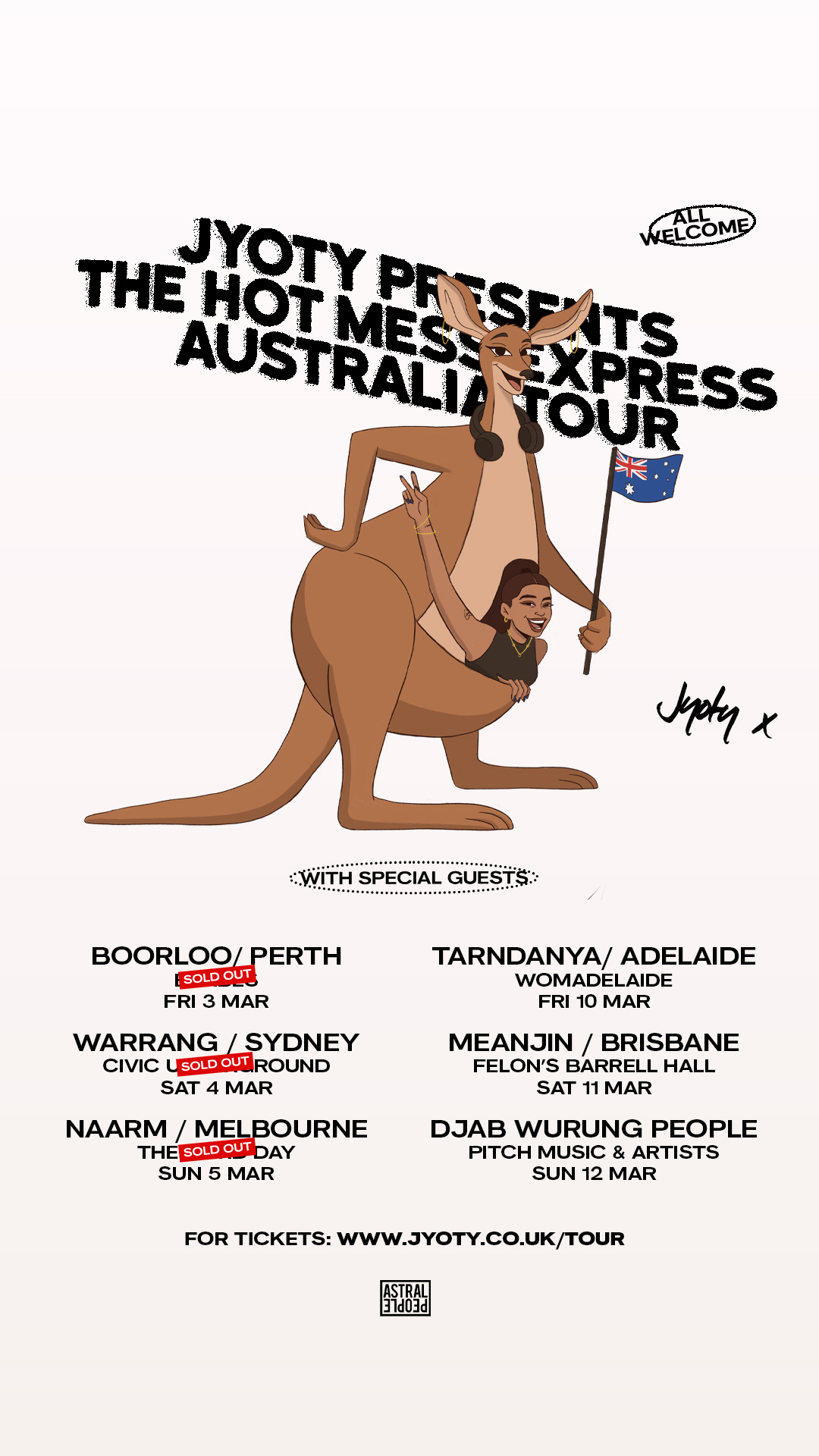 jyoty melbourne tickets