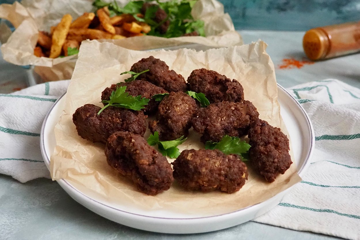 kizartma kofte yapimi