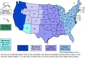 what is the time difference between cst and mst