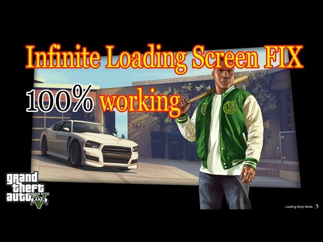 gta online infinite loading screen