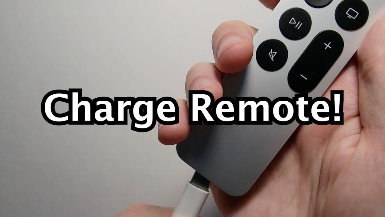 apple tv remote charger