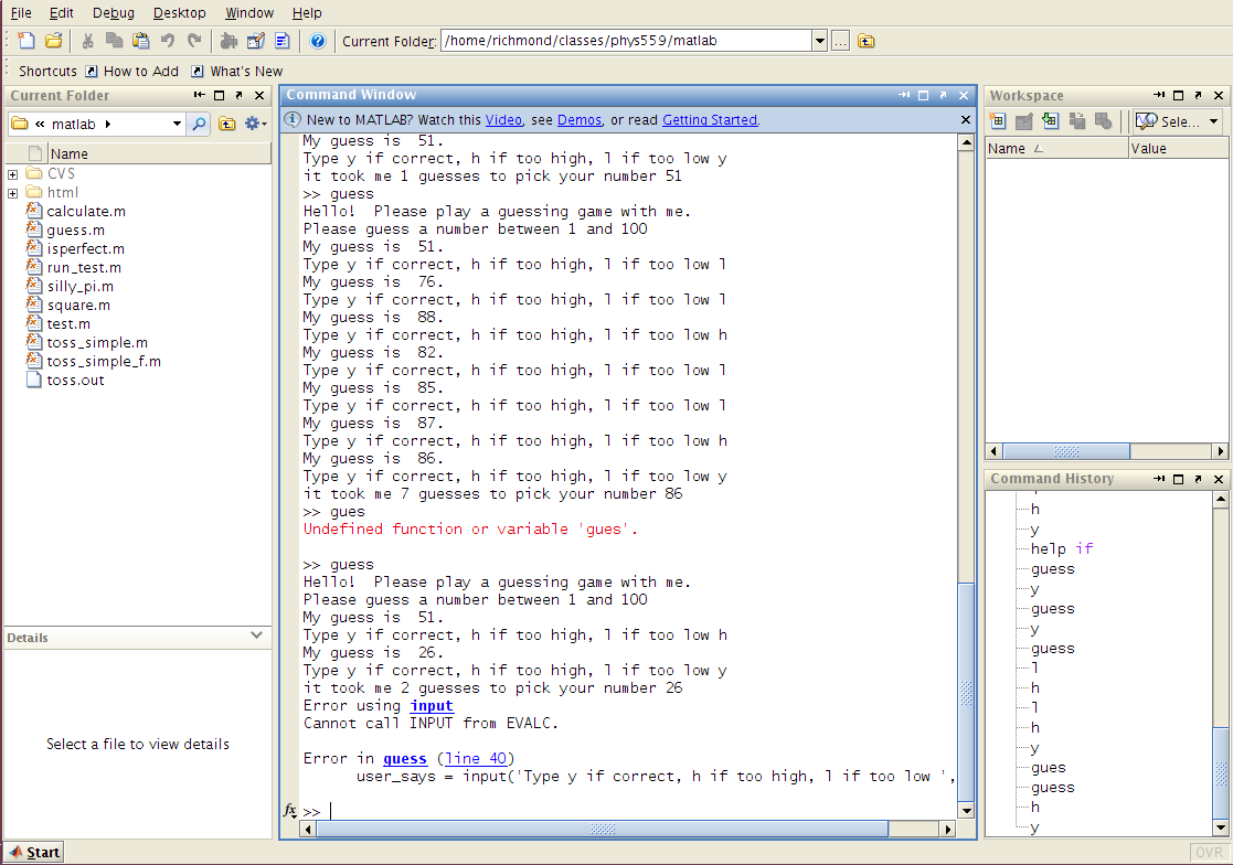 fid in matlab