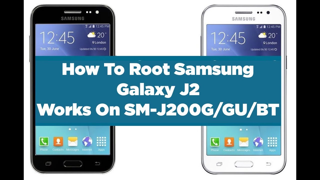 how to root sm j200g