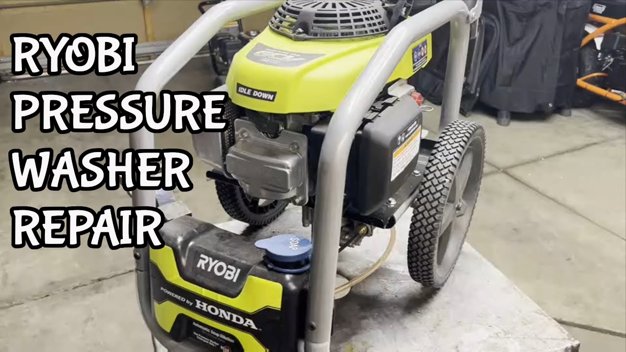 ryobi gas pressure washer wont start