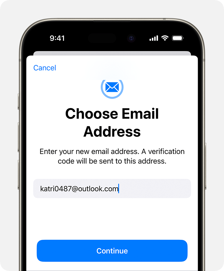 apple change apple id email