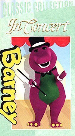 barney in concert vhs