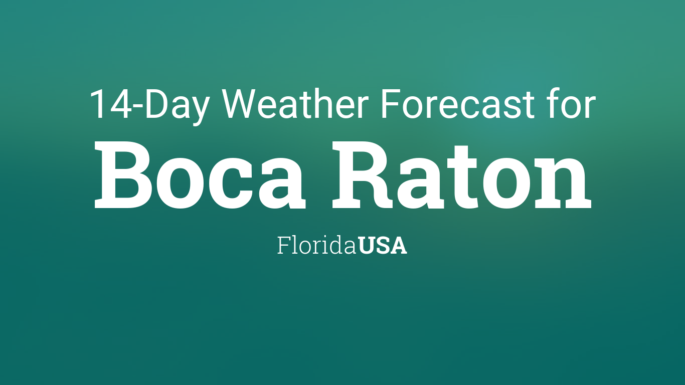 boca raton weather