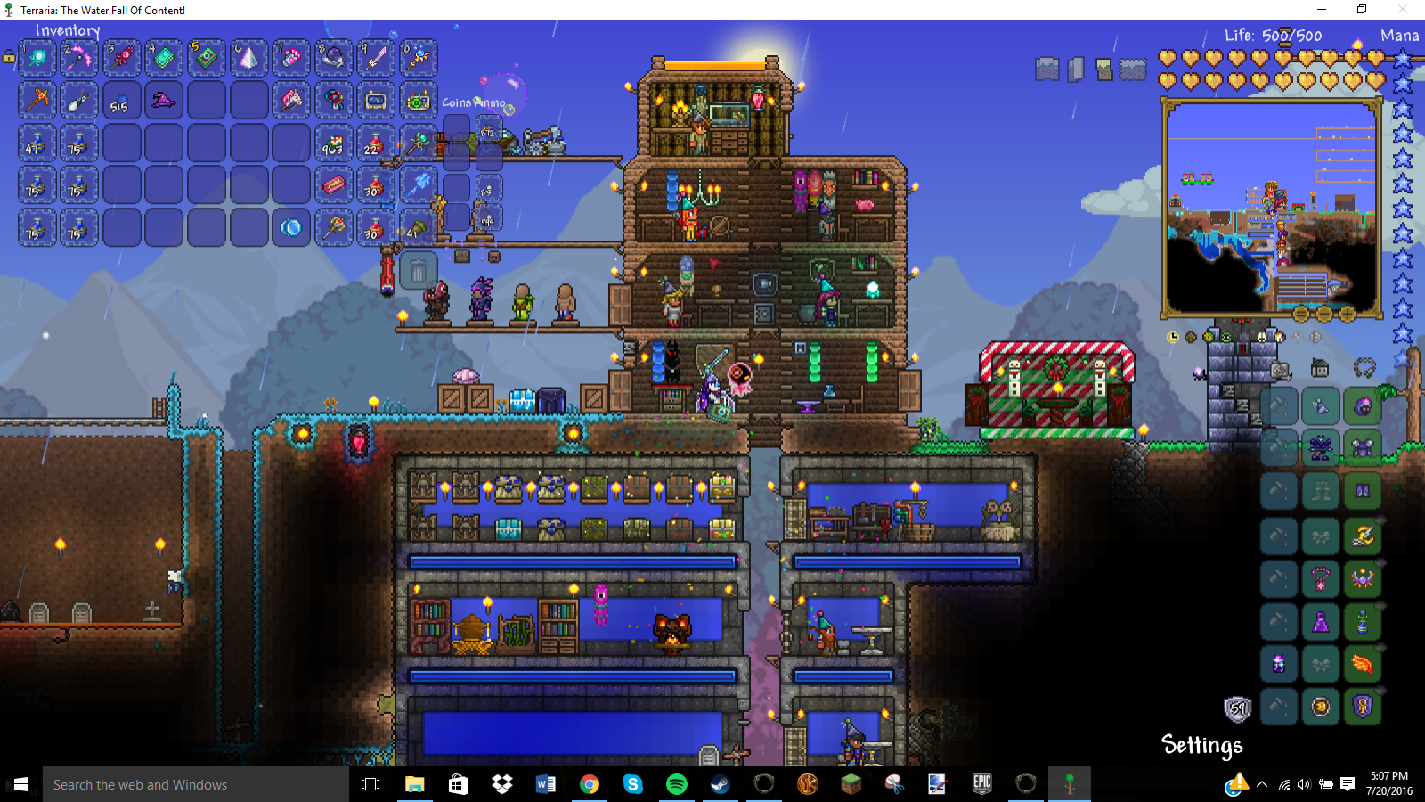 crafting menu terraria