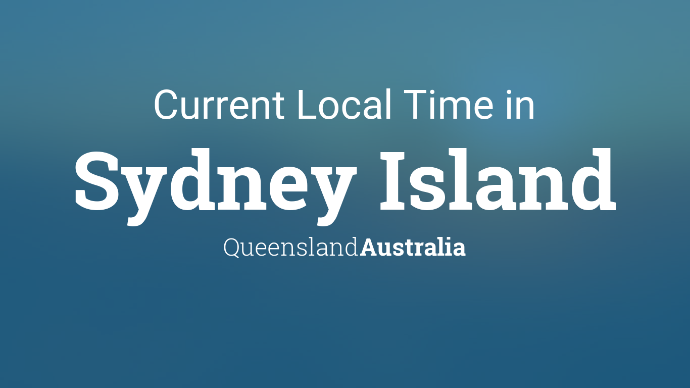 local time sydney