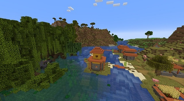 minecraft village seed