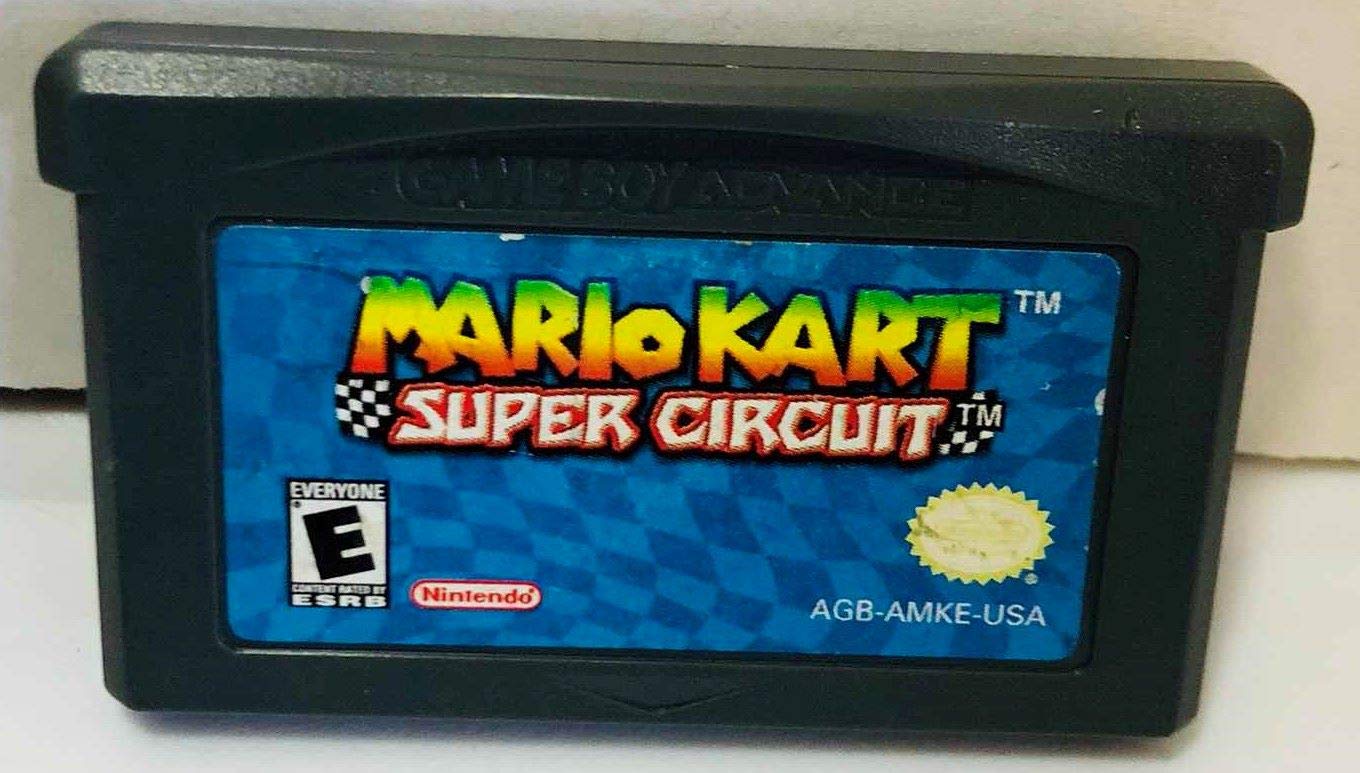 mario kart super circuit gameboy advance