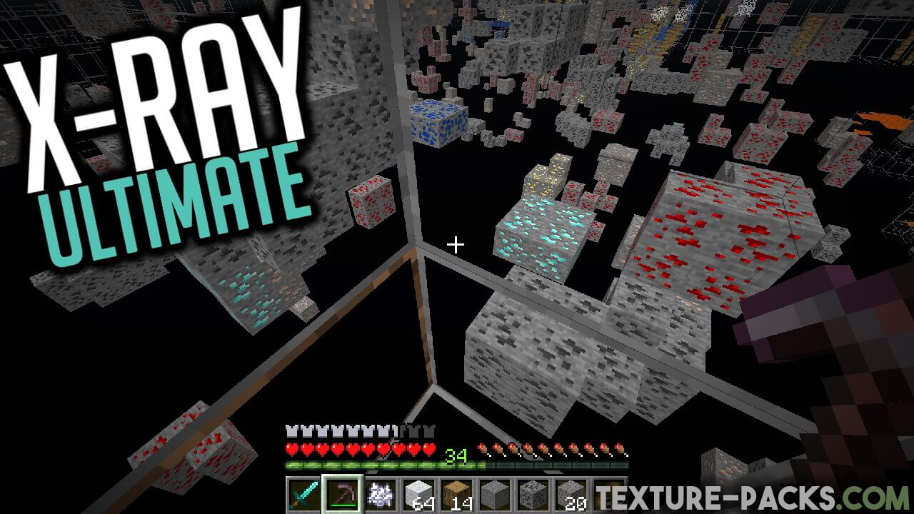 xray texture pack 1.19.4