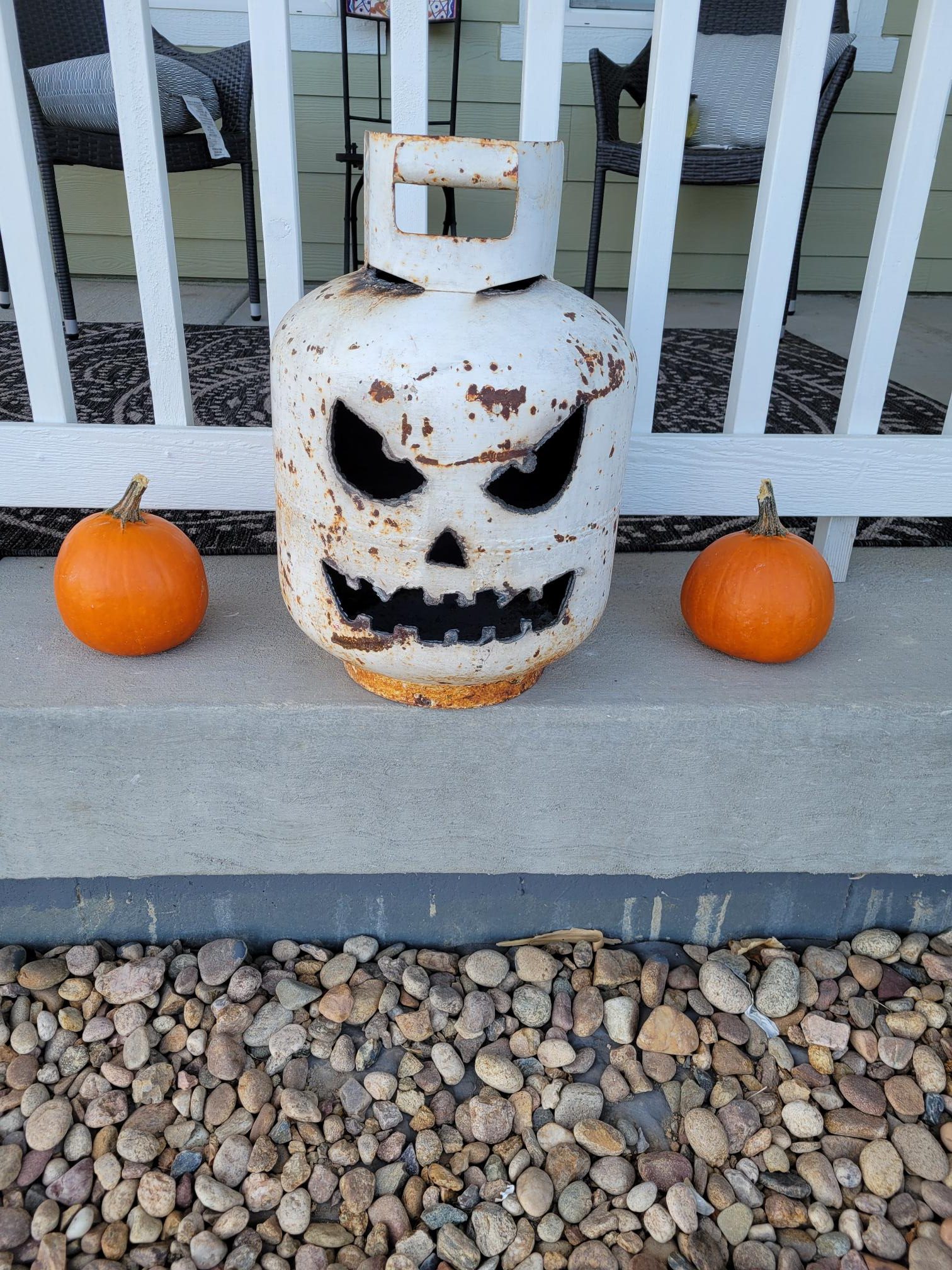 jack o lantern propane tank