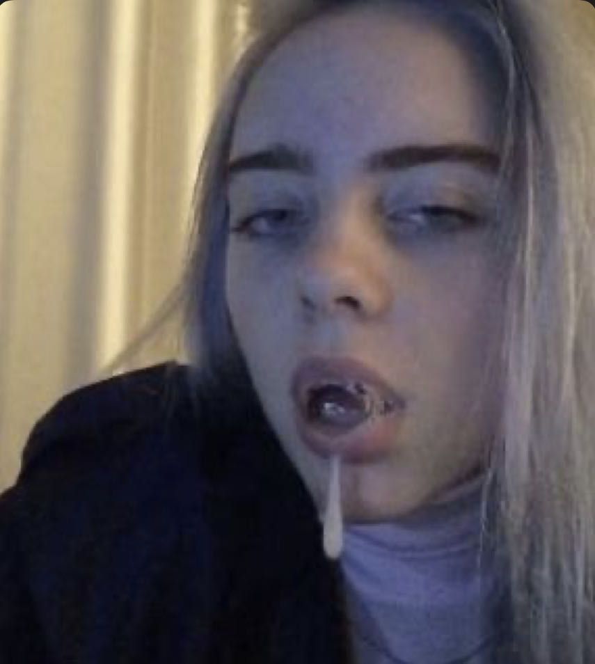 billie eilish cumshot