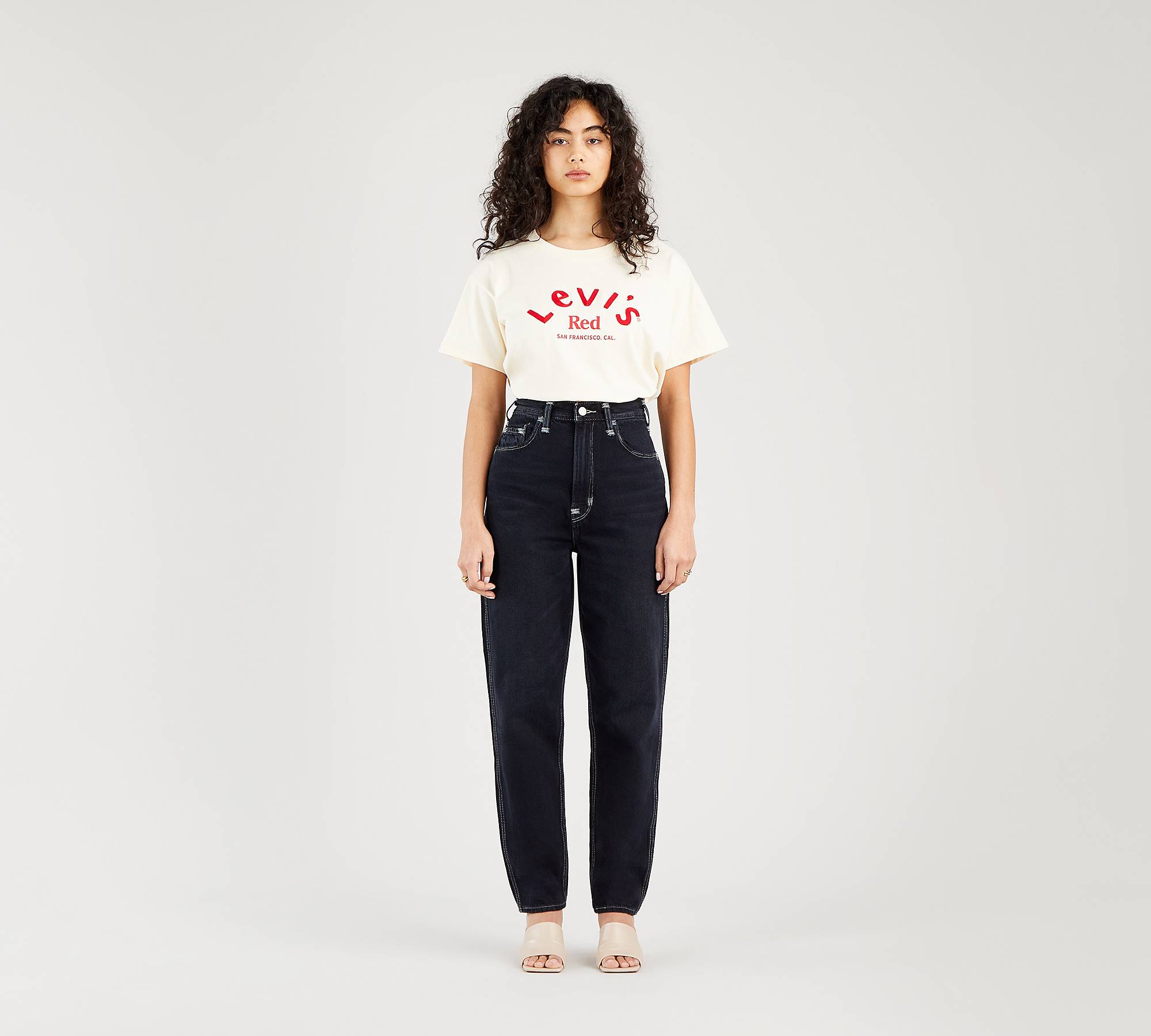 levis high loose taper