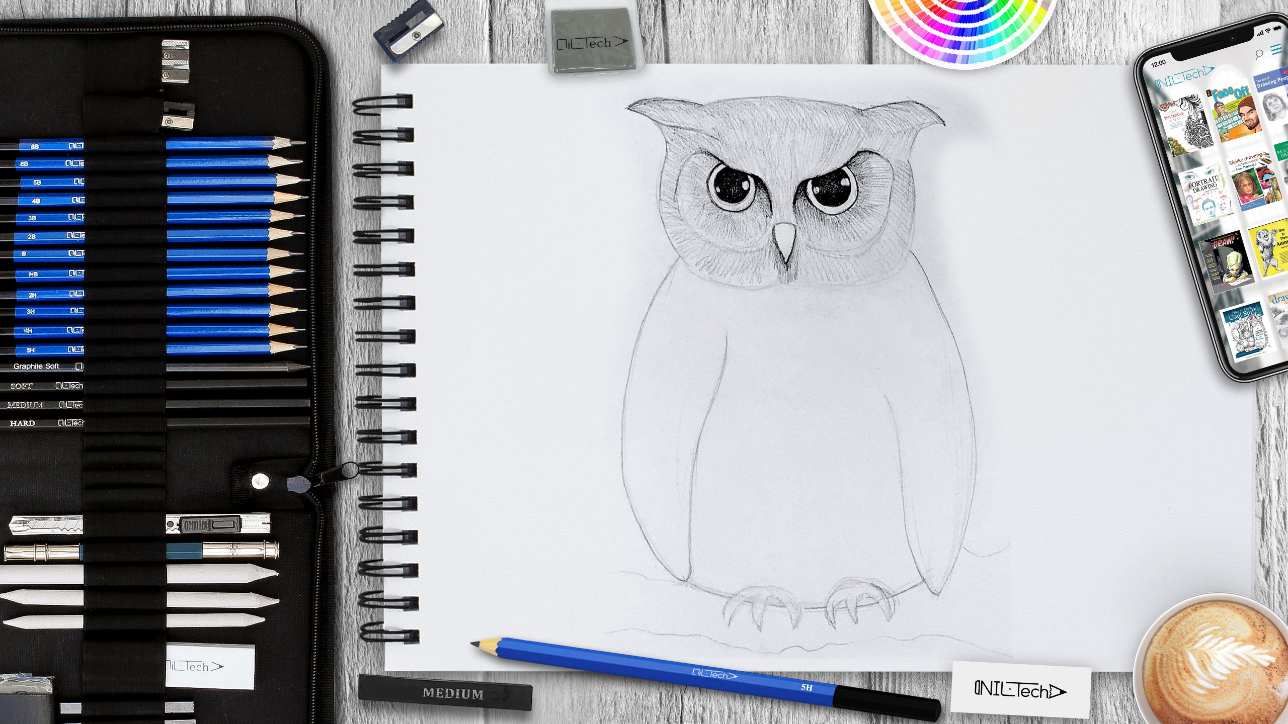 owl drawing images