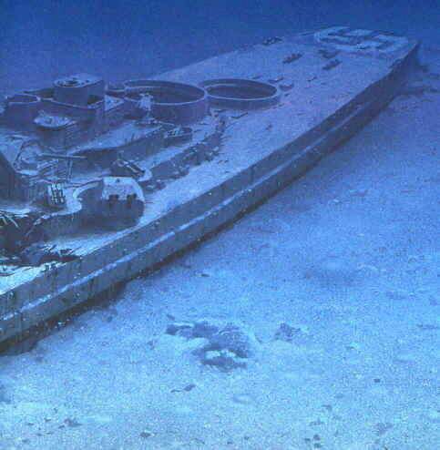 bismarck shipwreck