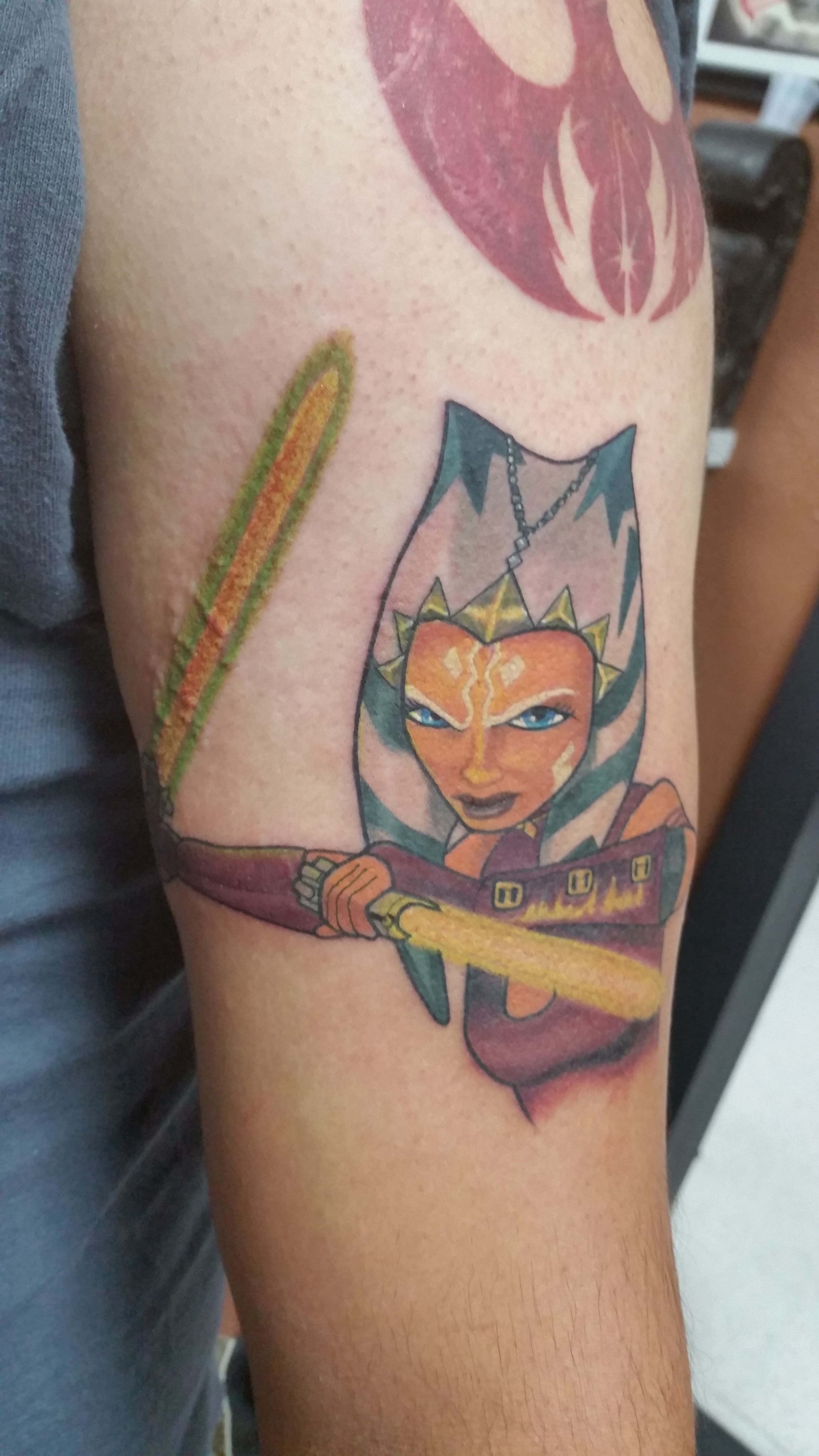 ahsoka tano tattoo