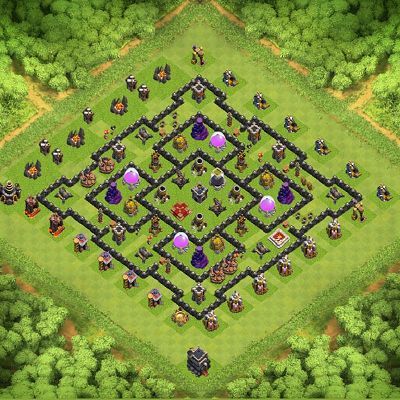 clash of clans base layouts