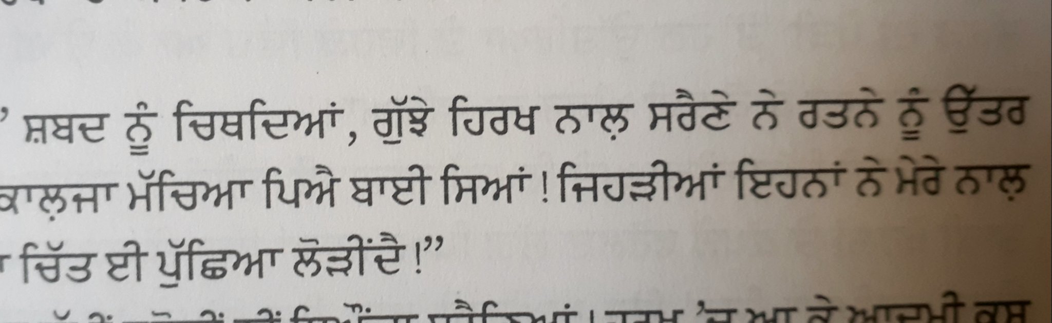 accusation meaning in punjabi