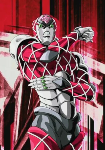 jojo king crimson pose