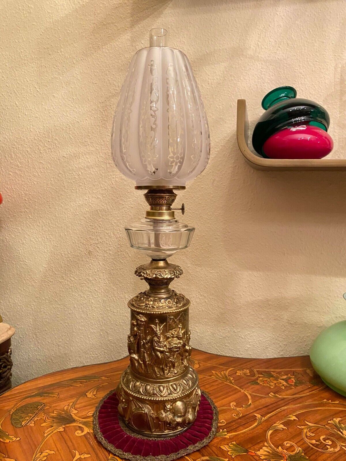 antique german lamps