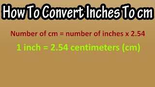 convert 45 inches to centimeters