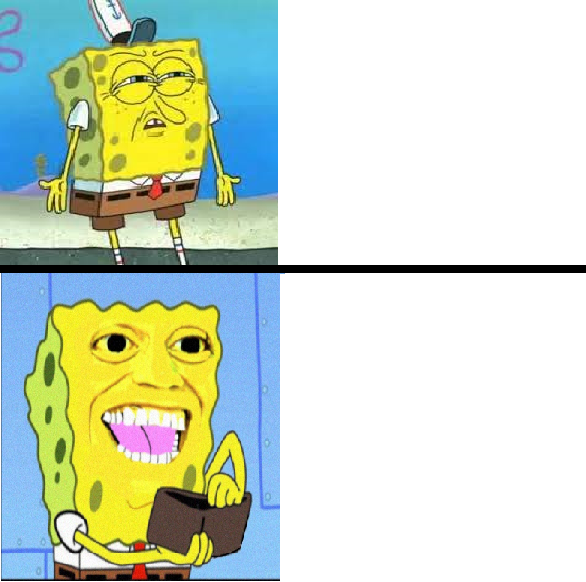 spongebob money meme