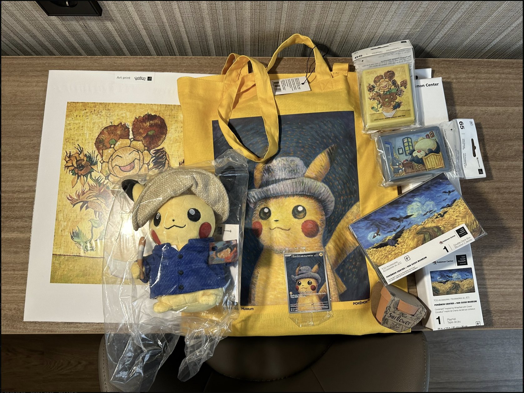 pokemon van gogh merch