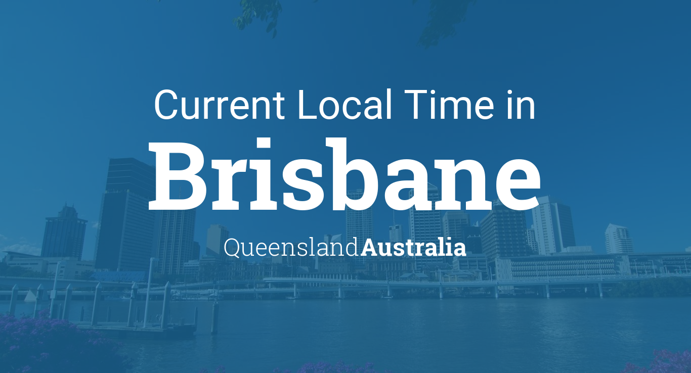 present time in brisbane queensland