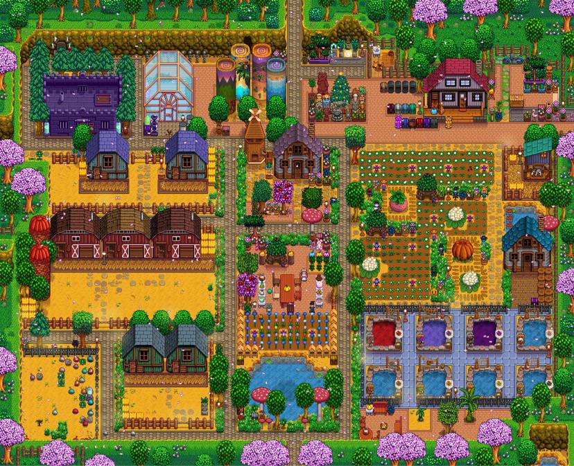 stardew valley farm design