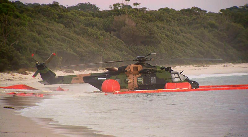 adf helicopter crash jervis bay