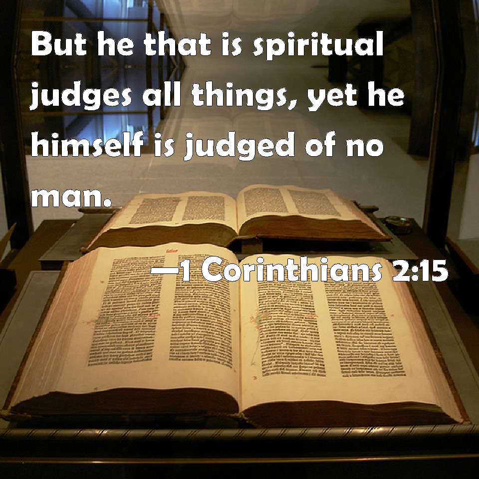 judge all things kjv