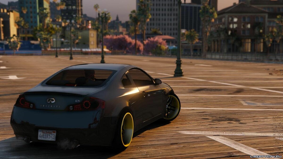 infiniti g35 in gta