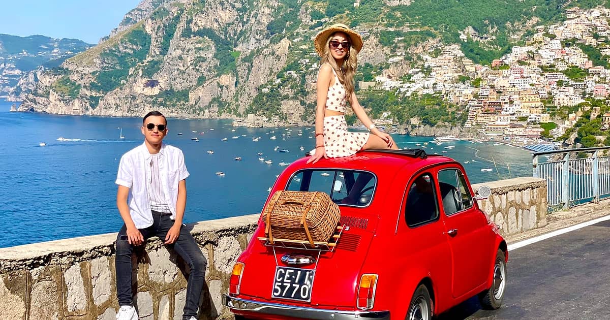 rent a car in amalfi