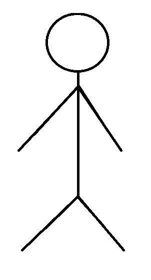 picture of a stick man