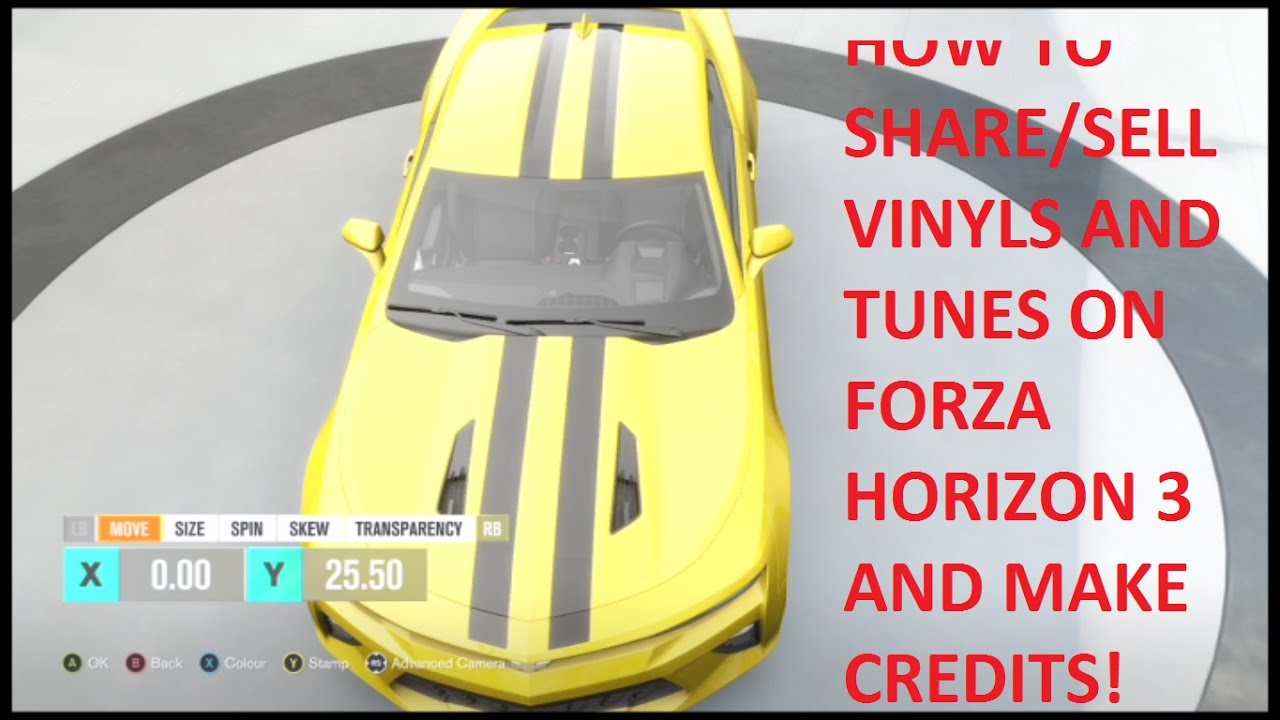 forza horizon 3 decals