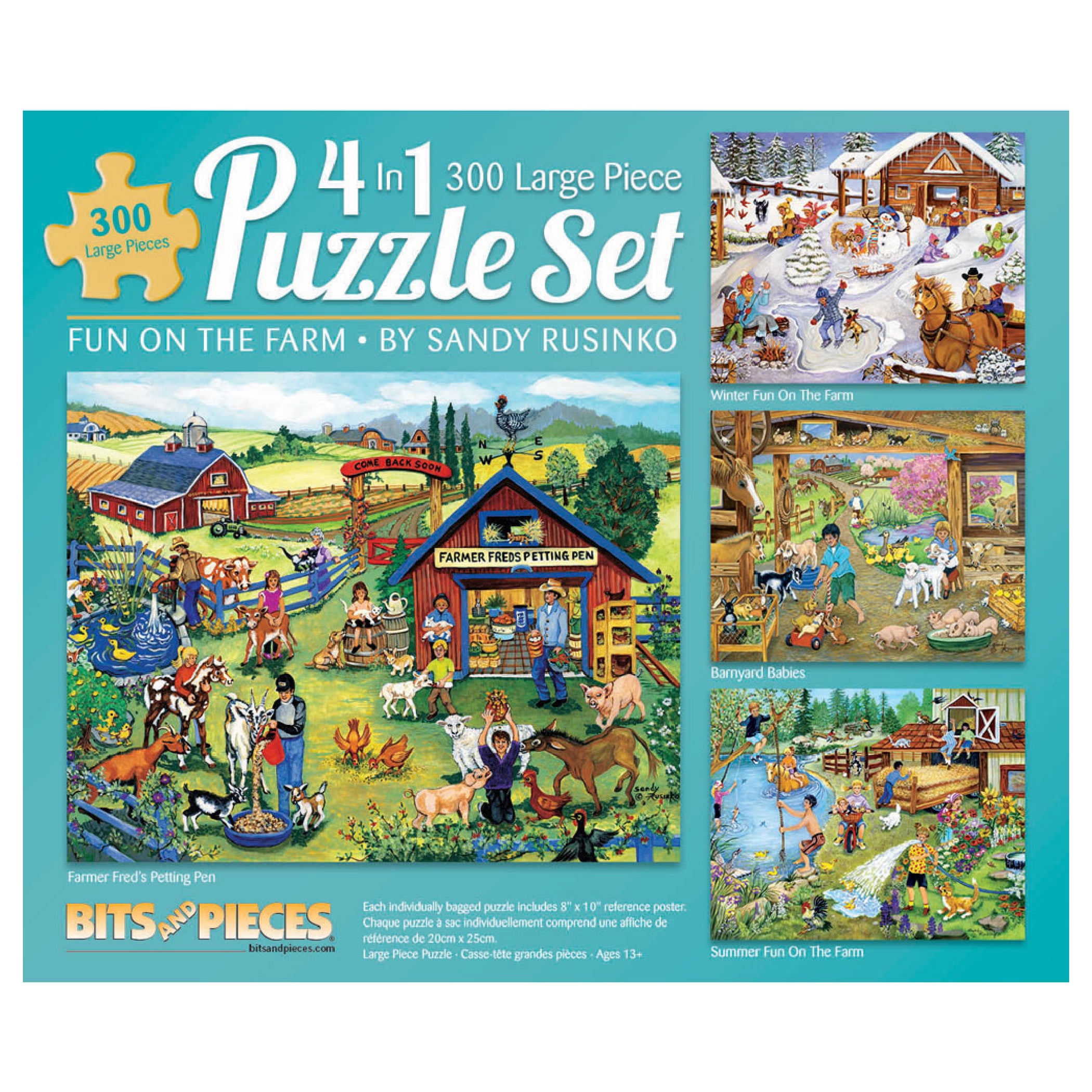 300 piece jigsaw puzzles large pieces